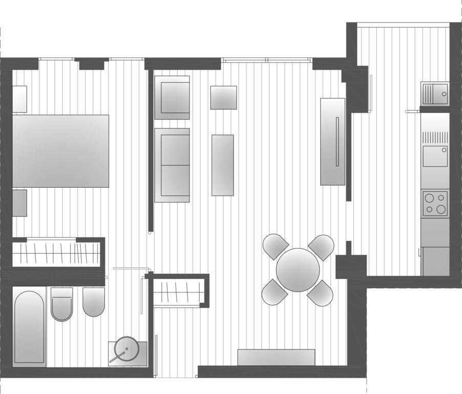 Apartup Concorde Valencia Exterior photo